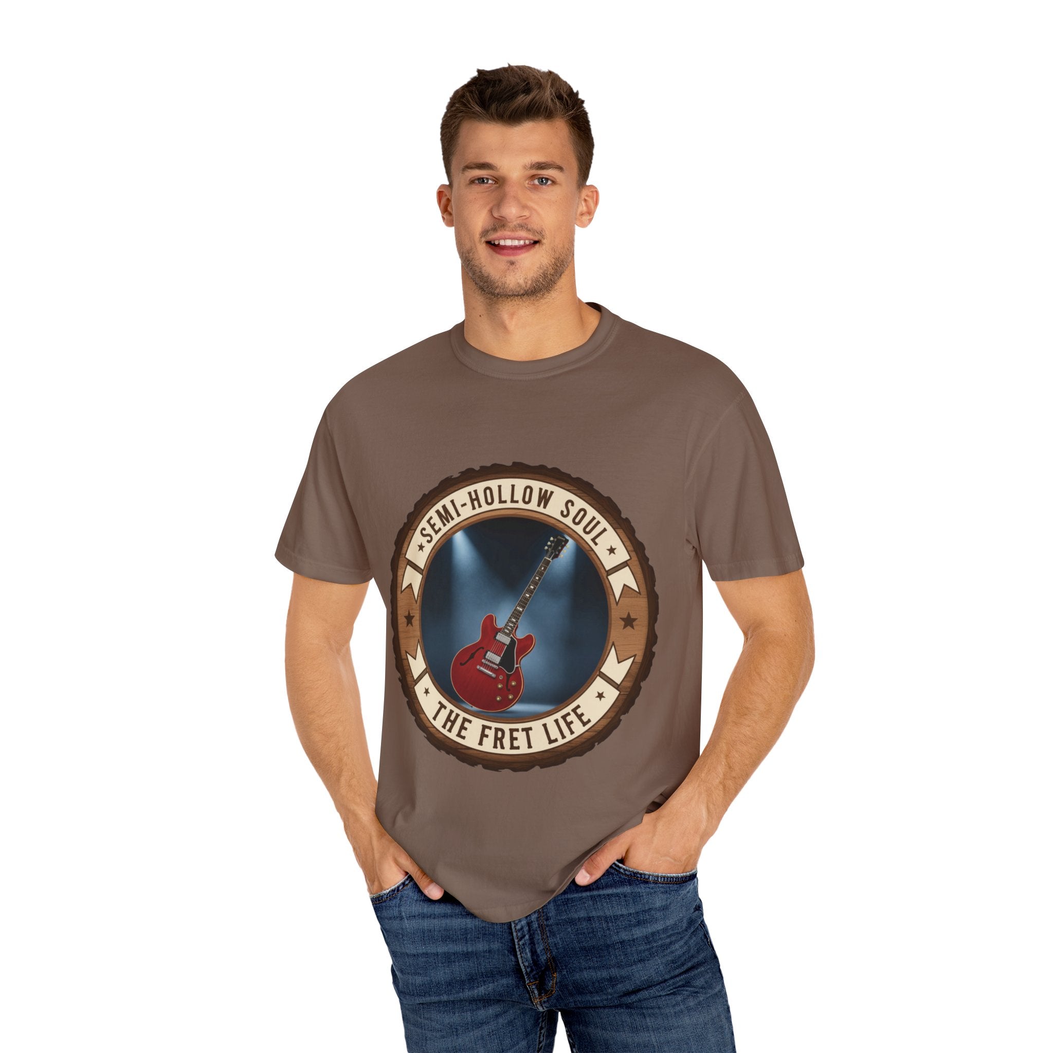 Semi-Hollow Soul Tee | Gibson ES-335 Blues Jazz Guitar Shirt