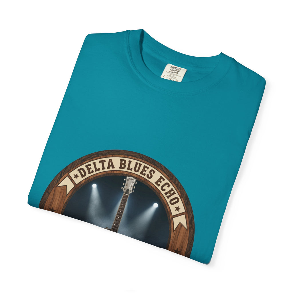 Delta Blues Echo Tee | Resonator Guitar Slide Player Shirt