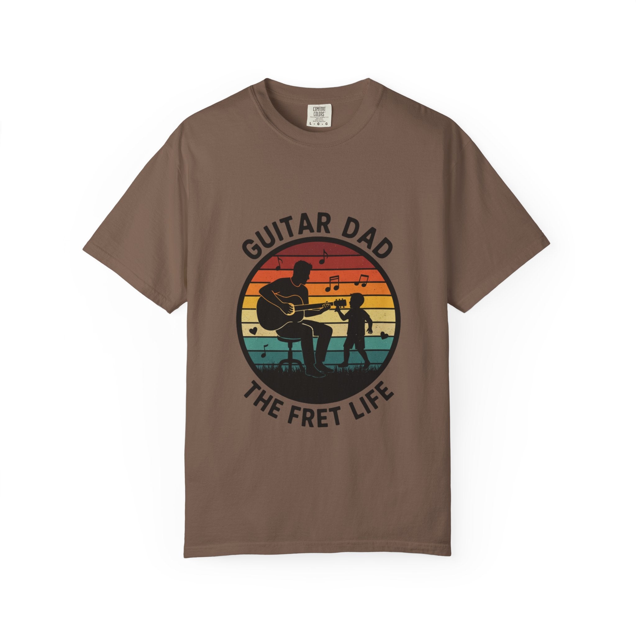 Guitar Dad: The Fret Life Silhouetted Tee