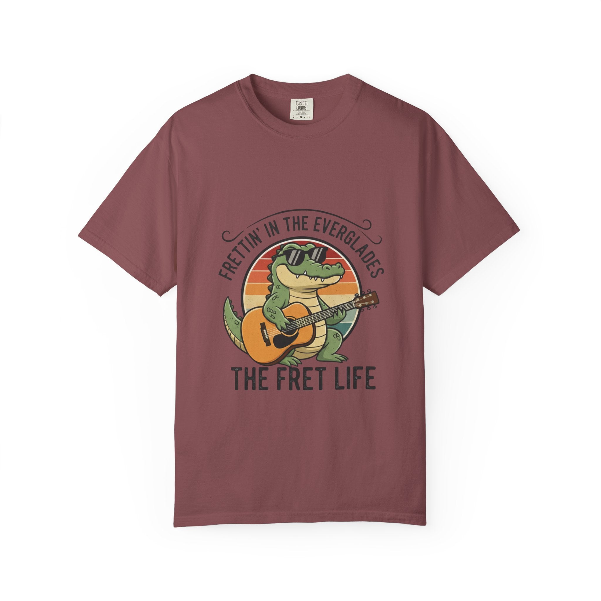 Frettin' in the Everglades: The Gator Guitarist Tee