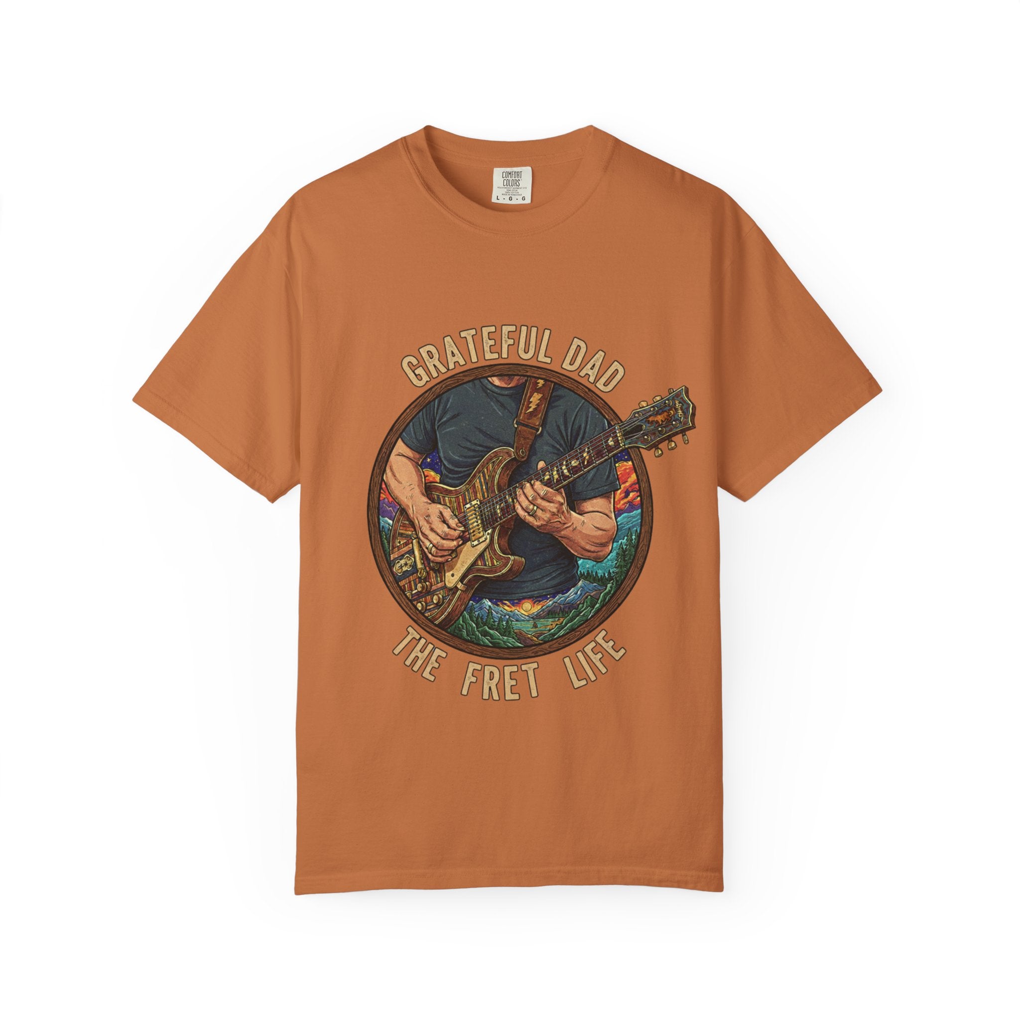 Grateful Dad: The Fret Life Jam Band T-Shirt