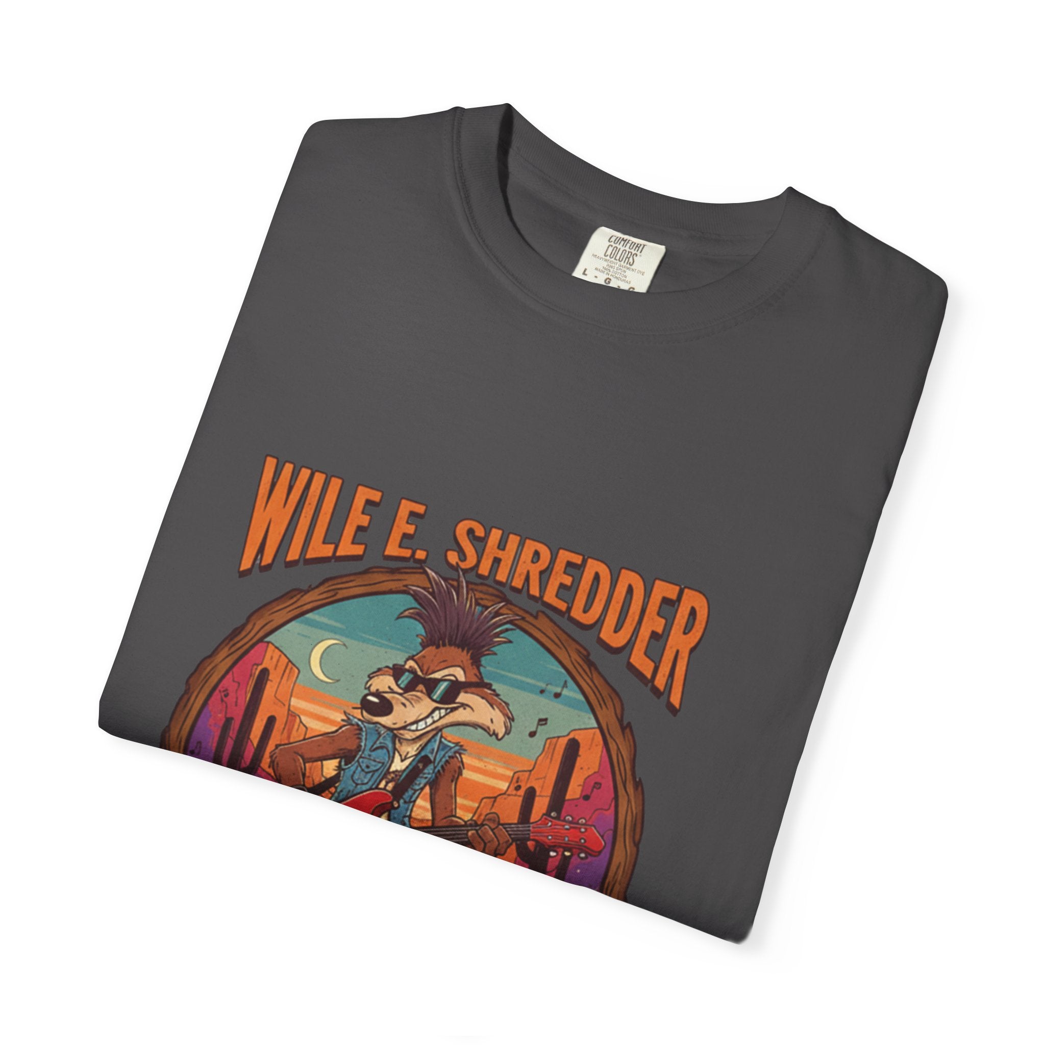 Wile E Shredder Desert Guitar - Graphic T-Shirt