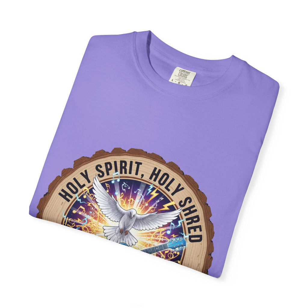 Holy Spirit Holy Shred T-Shirt | Christian Guitar Worship Tee