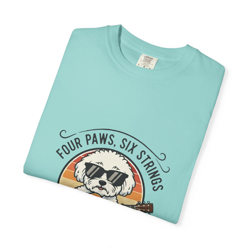 Four Paws, Six Strings: The Dog House Blues Tee