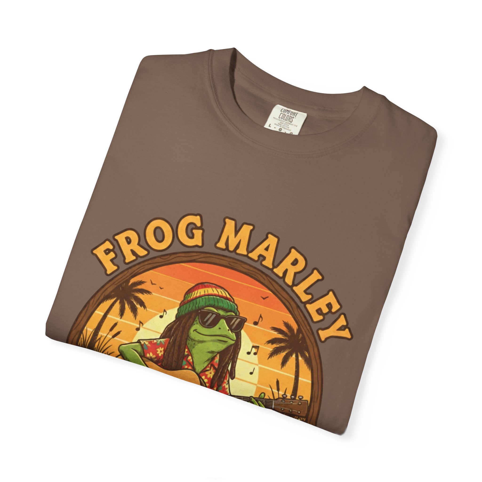 Frog Marley: Reggae Ribbit Rhythms Fret Life Tee