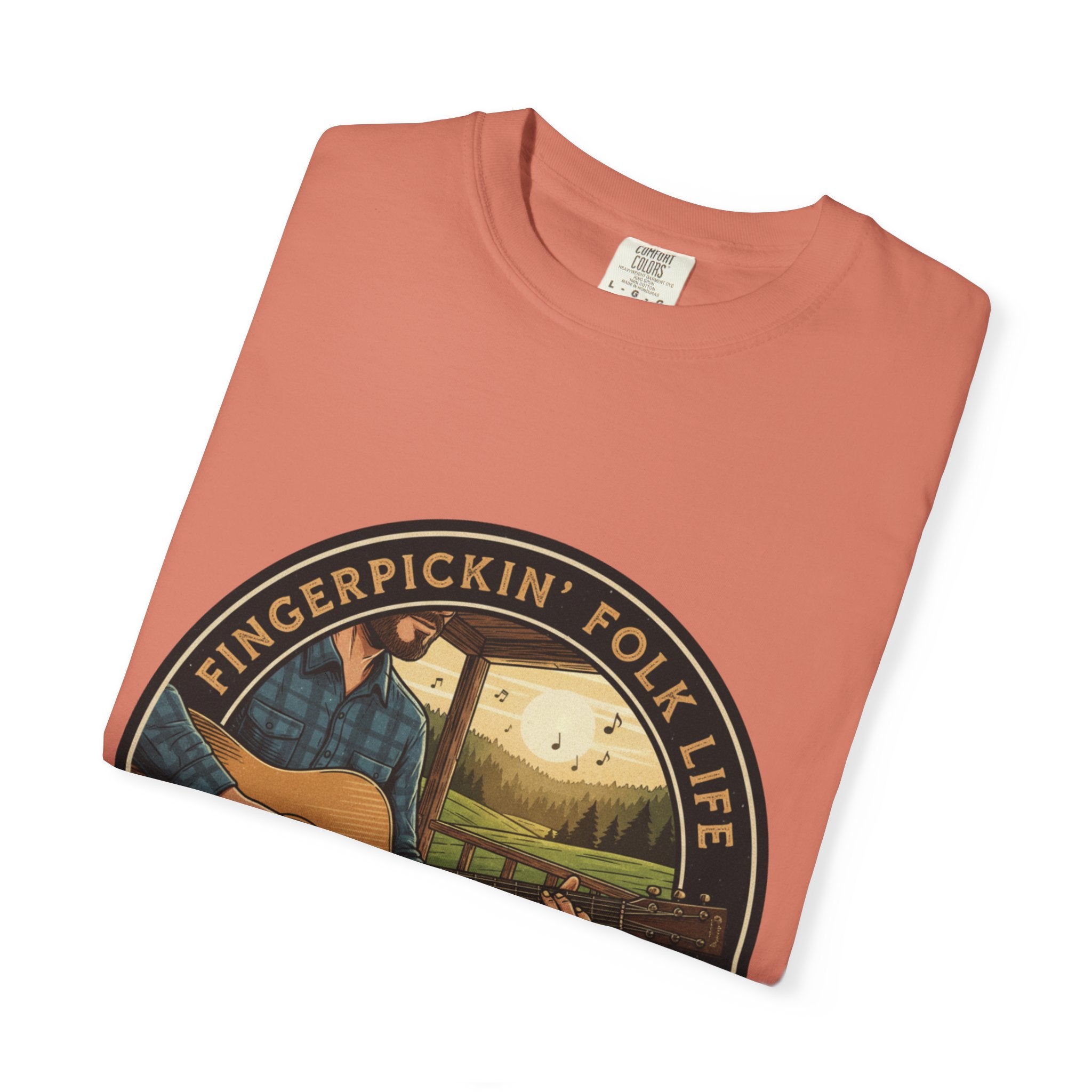 Fingerpickin' Folk Life: Porch & Sunset Acoustic Tee