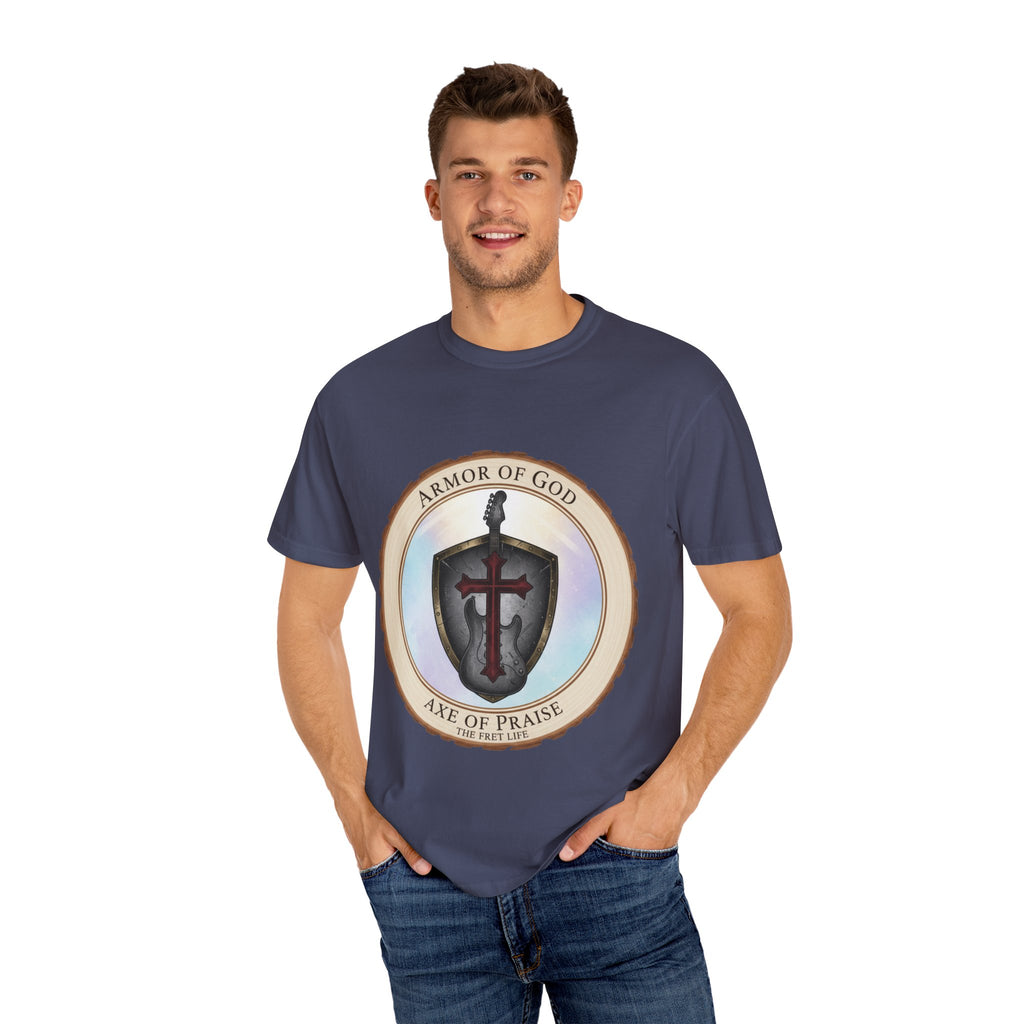 Armor of God T-Shirt | Ephesians 6 Christian Guitarist Tee