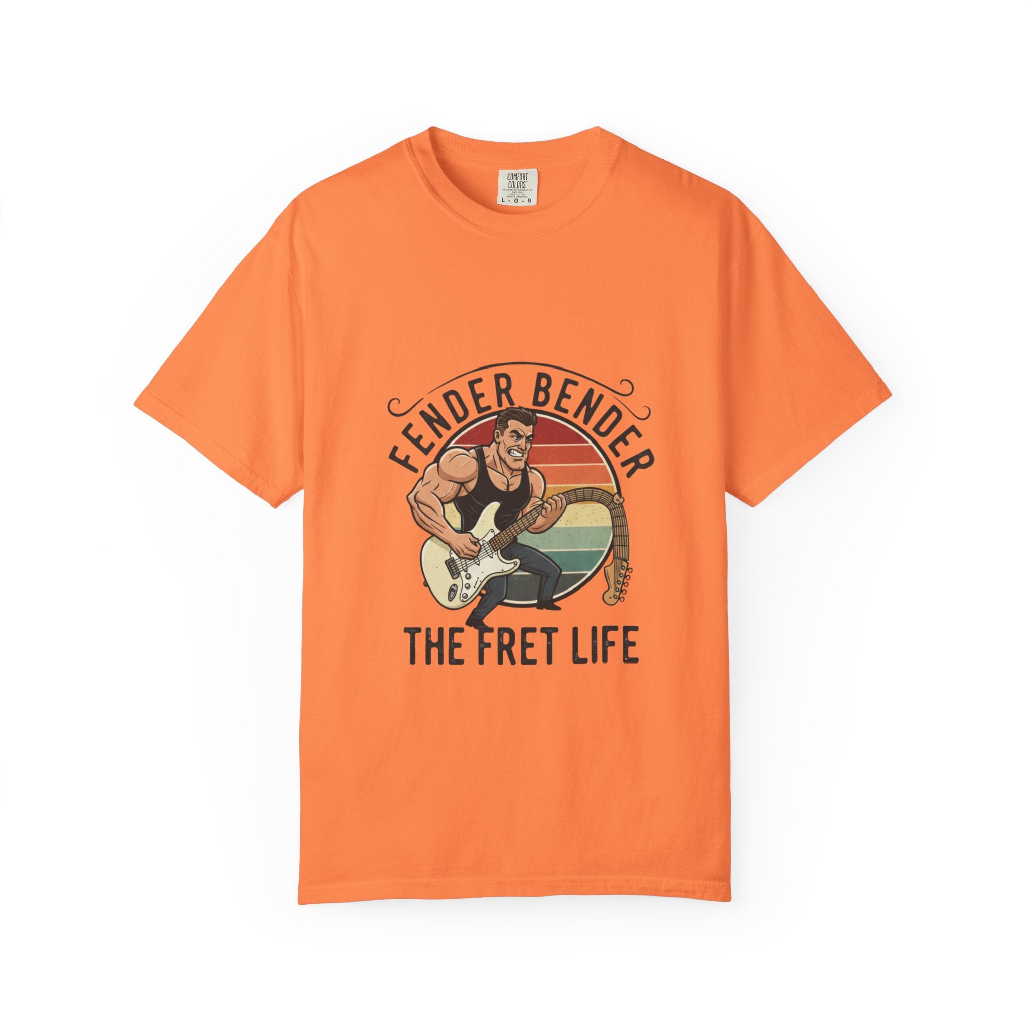 Fender Bender: The Fret Life T-Shirt (Vintage Rocker Edition)