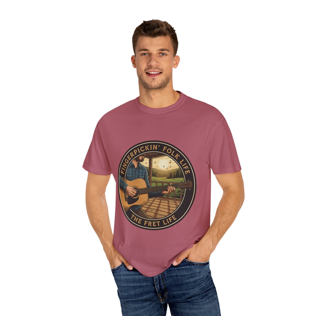 Fingerpickin' Folk Life: Porch & Sunset Acoustic Tee