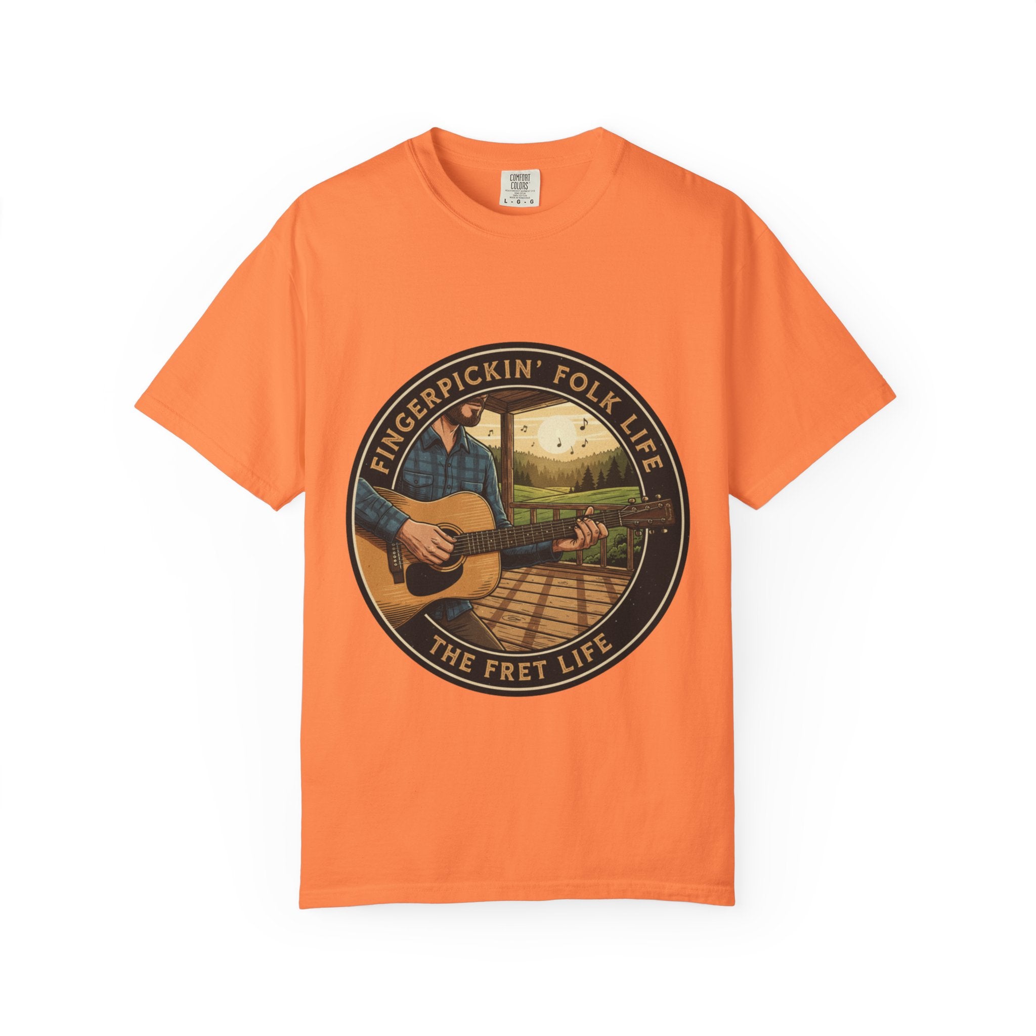 Fingerpickin' Folk Life: Porch & Sunset Acoustic Tee