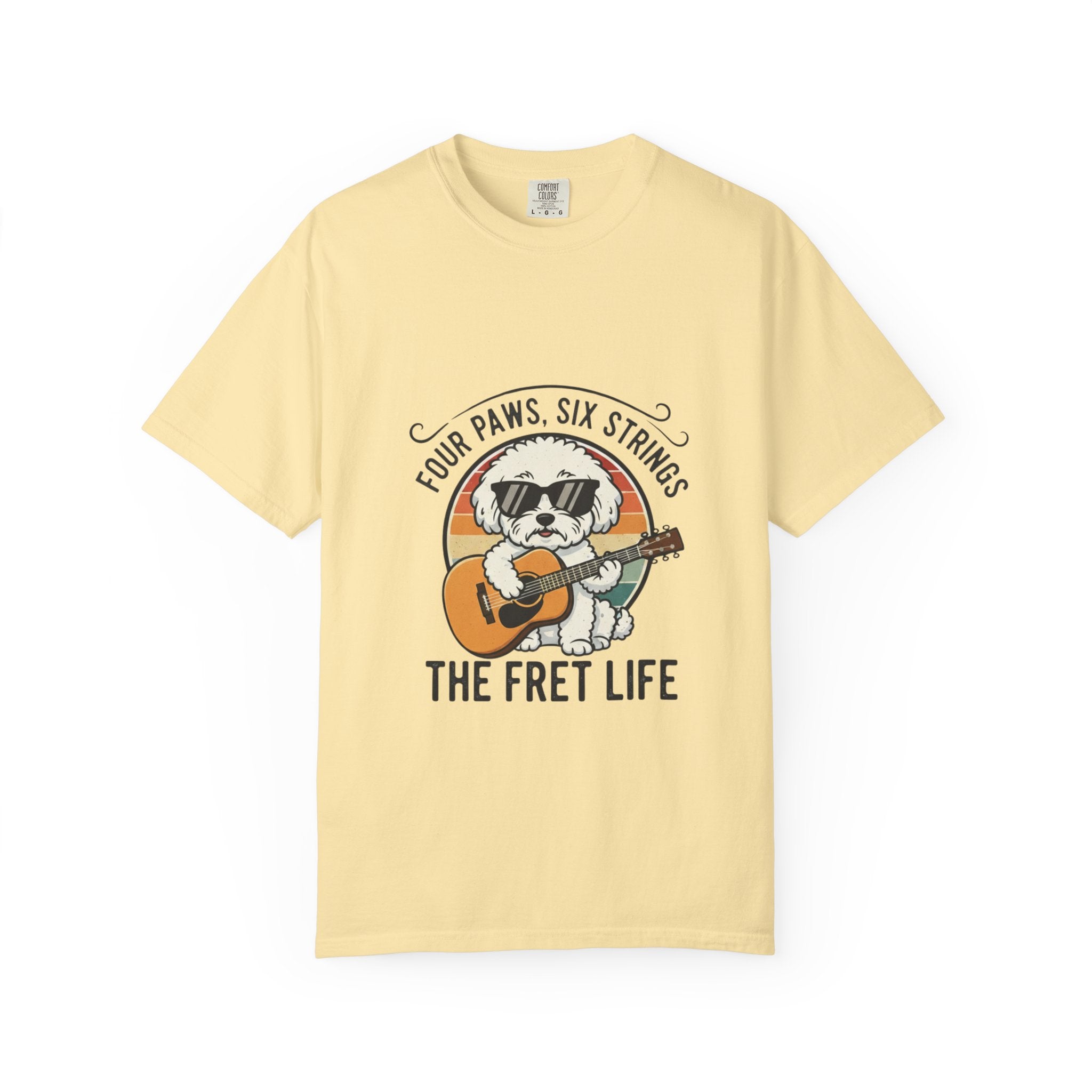 Four Paws, Six Strings: The Dog House Blues Tee