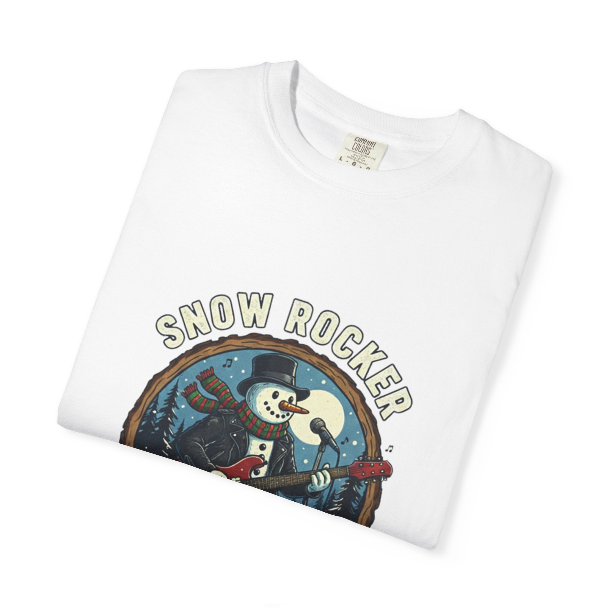 Snow Rocker: Frosty's Fret Life Winter Jam Tee