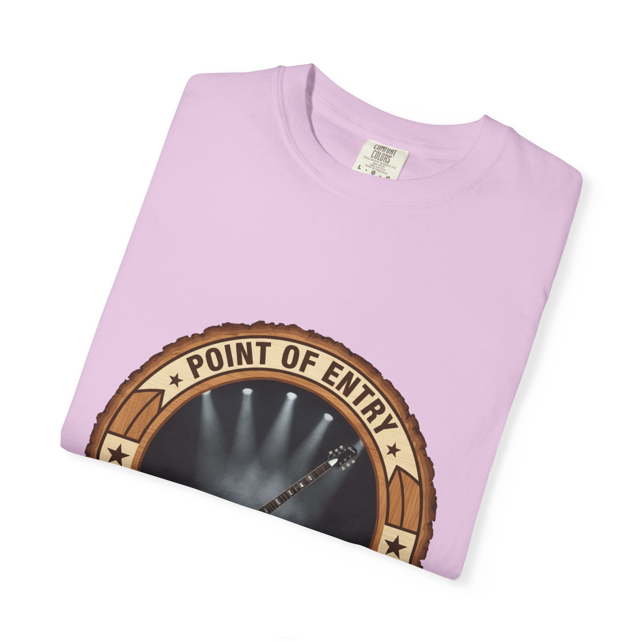 Point of Entry Tee | Gibson Flying V Hard Rock Metal Guitar Shirt