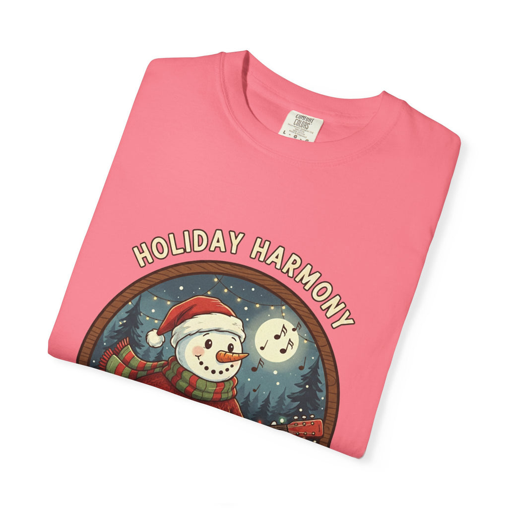 Holiday Harmony: Snowman's Festive Fret Life Tee