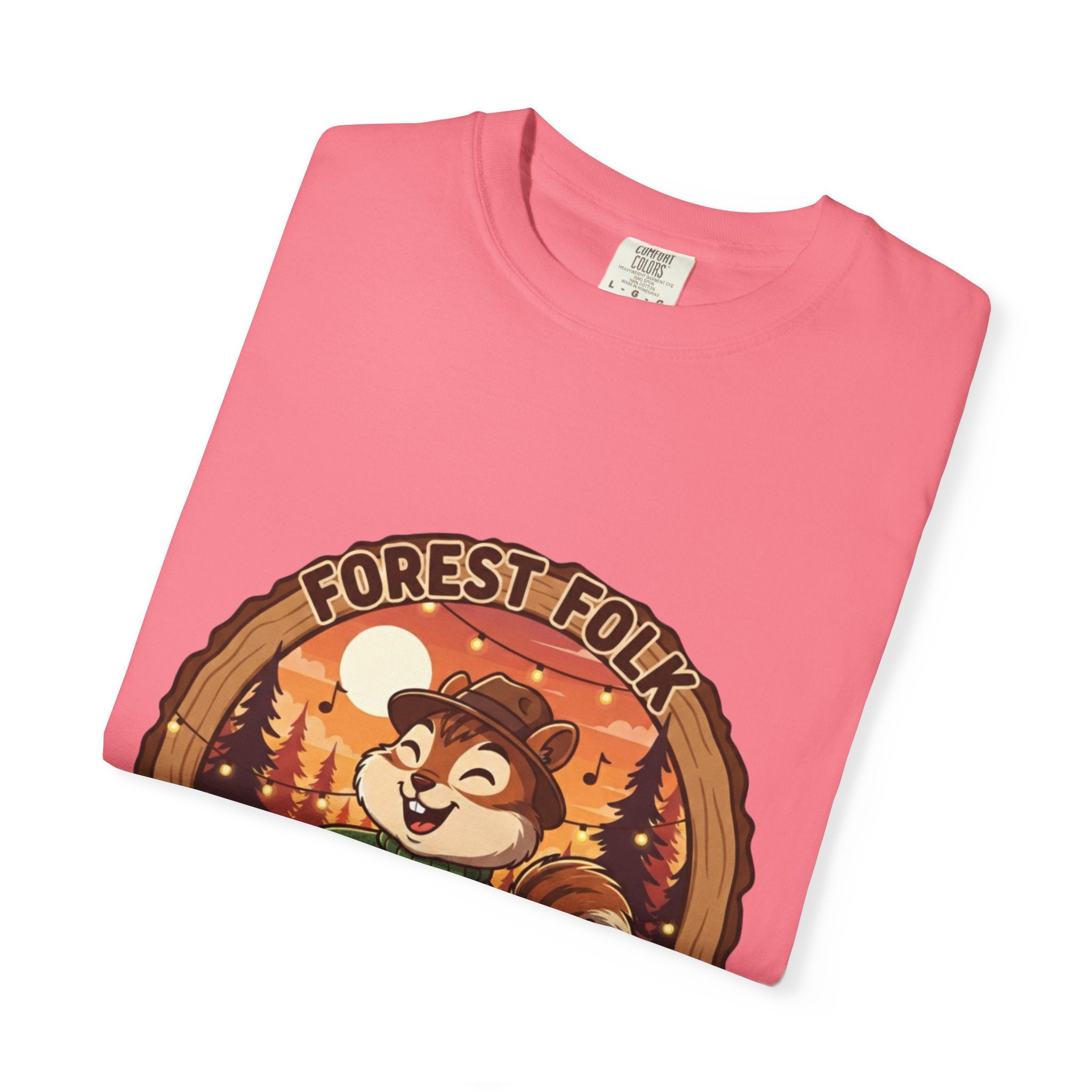 Forest Folk: The Squirrel Serenader T-Shirt
