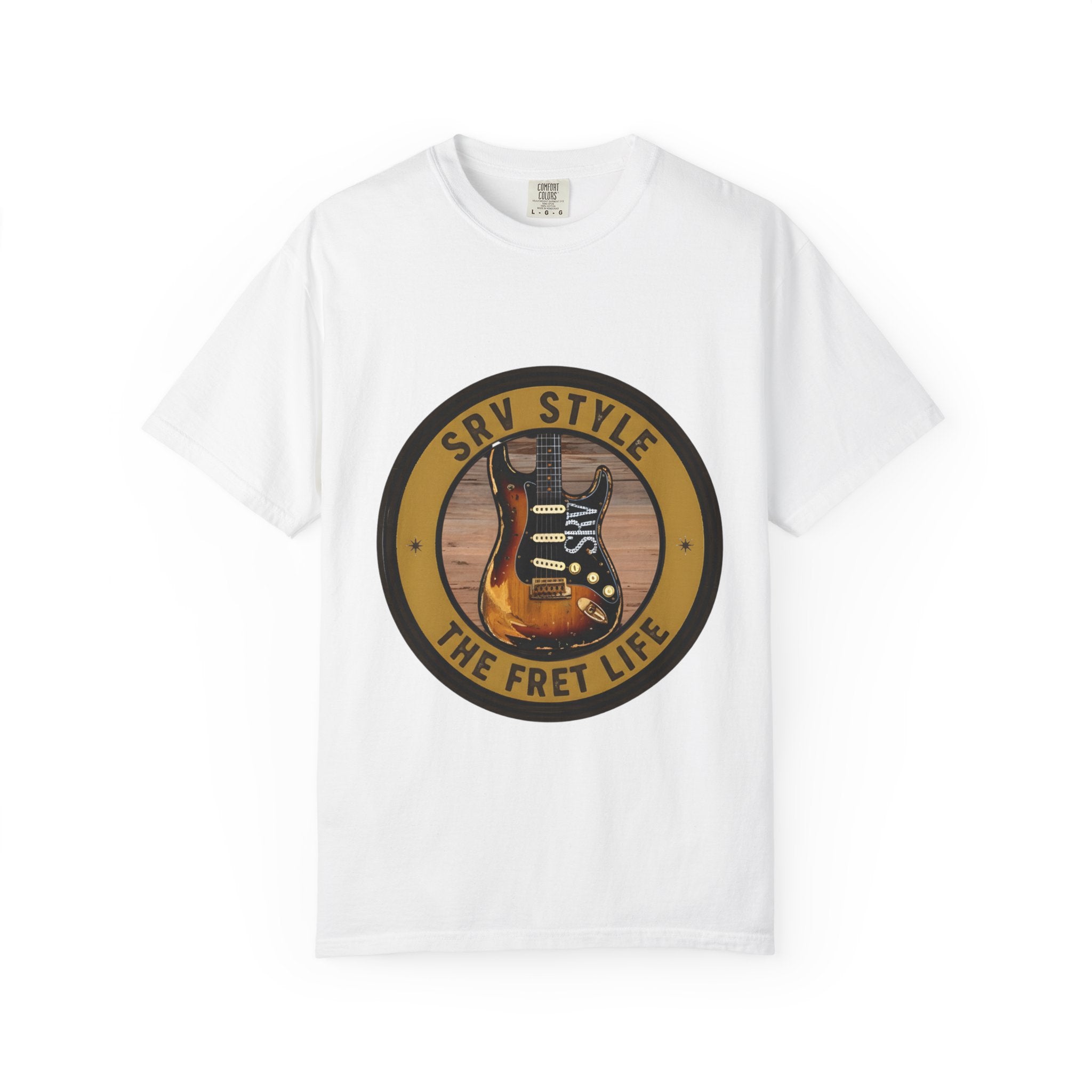 SRV Style Tee | Blues Guitar Fan T-Shirt