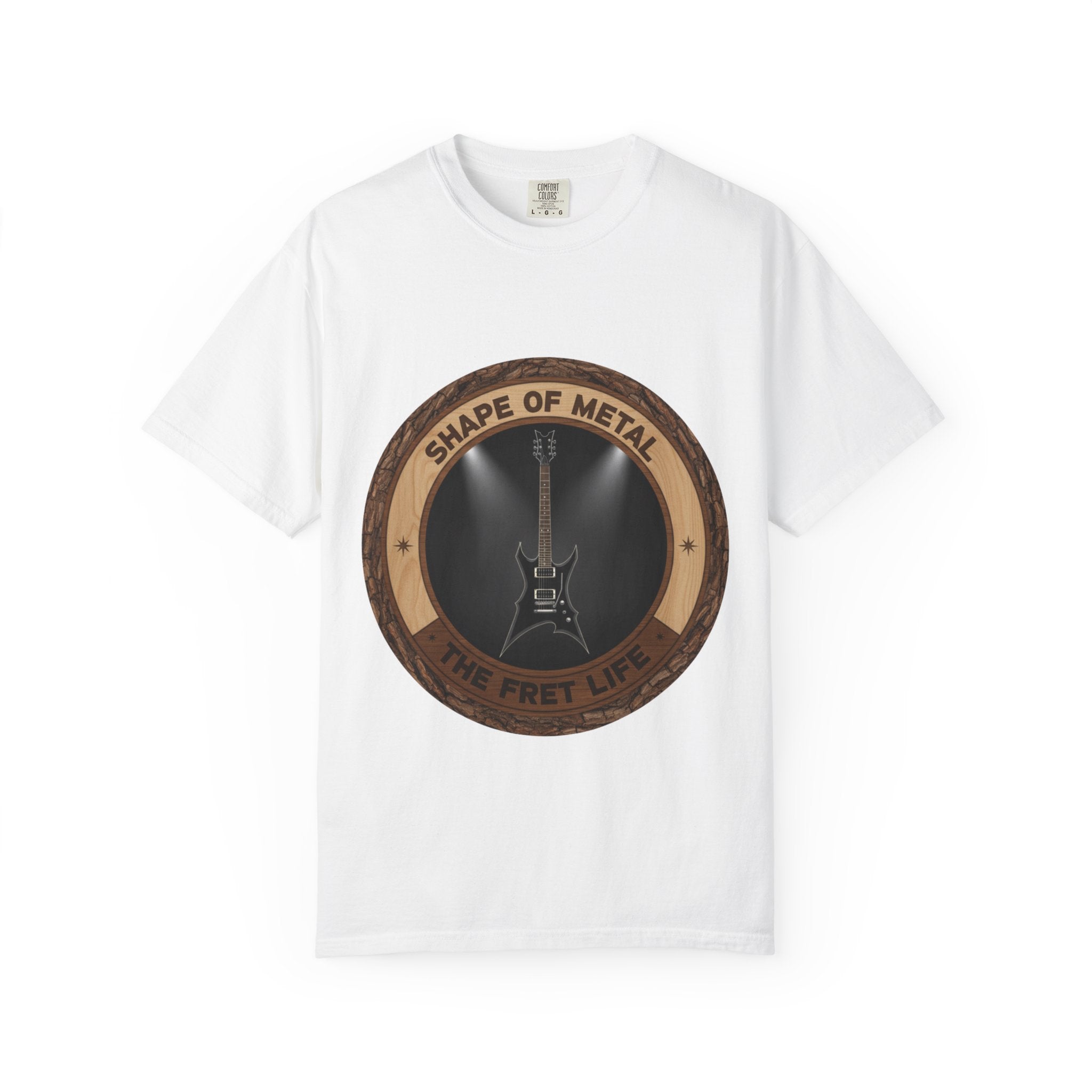 Shape of Metal Tee | BC Rich Warlock Mockingbird Heavy Metal Guitar Shirt