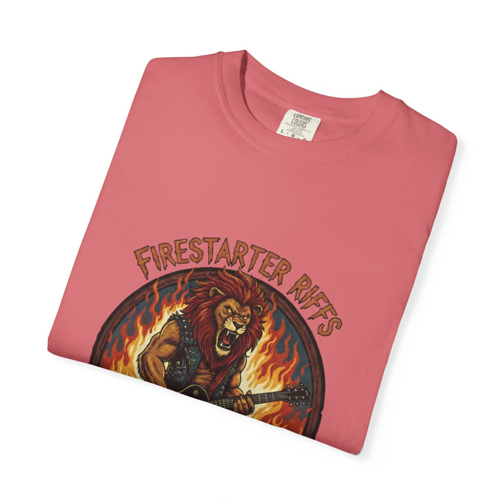 Firestarter Riffs: The Lion Rocker T-Shirt