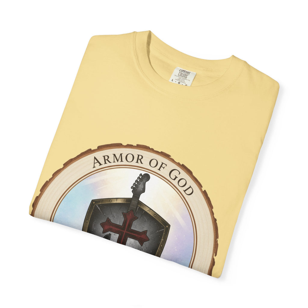 Armor of God T-Shirt | Ephesians 6 Christian Guitarist Tee