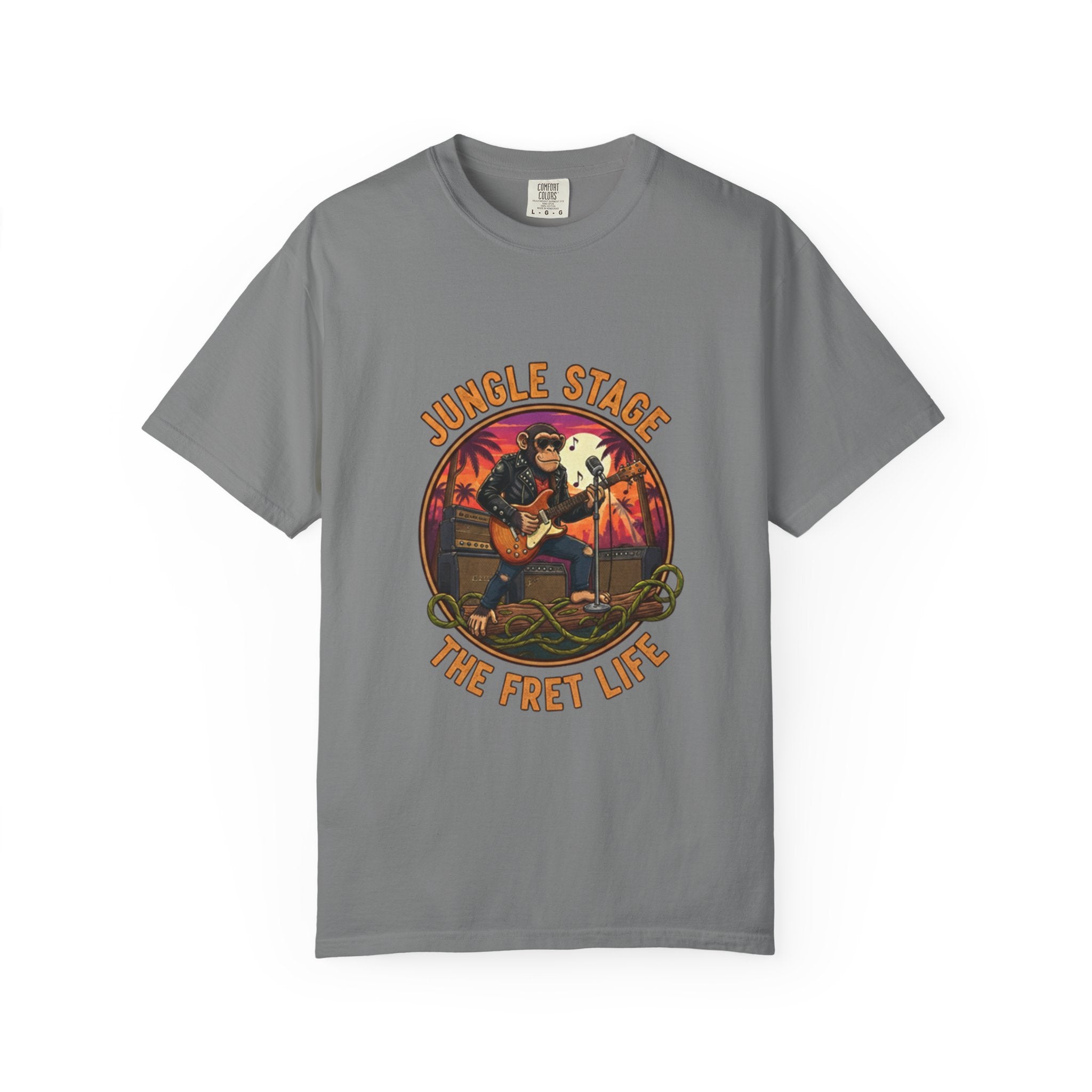 Jungle Stage: Primate Riffs Fret Life Tee