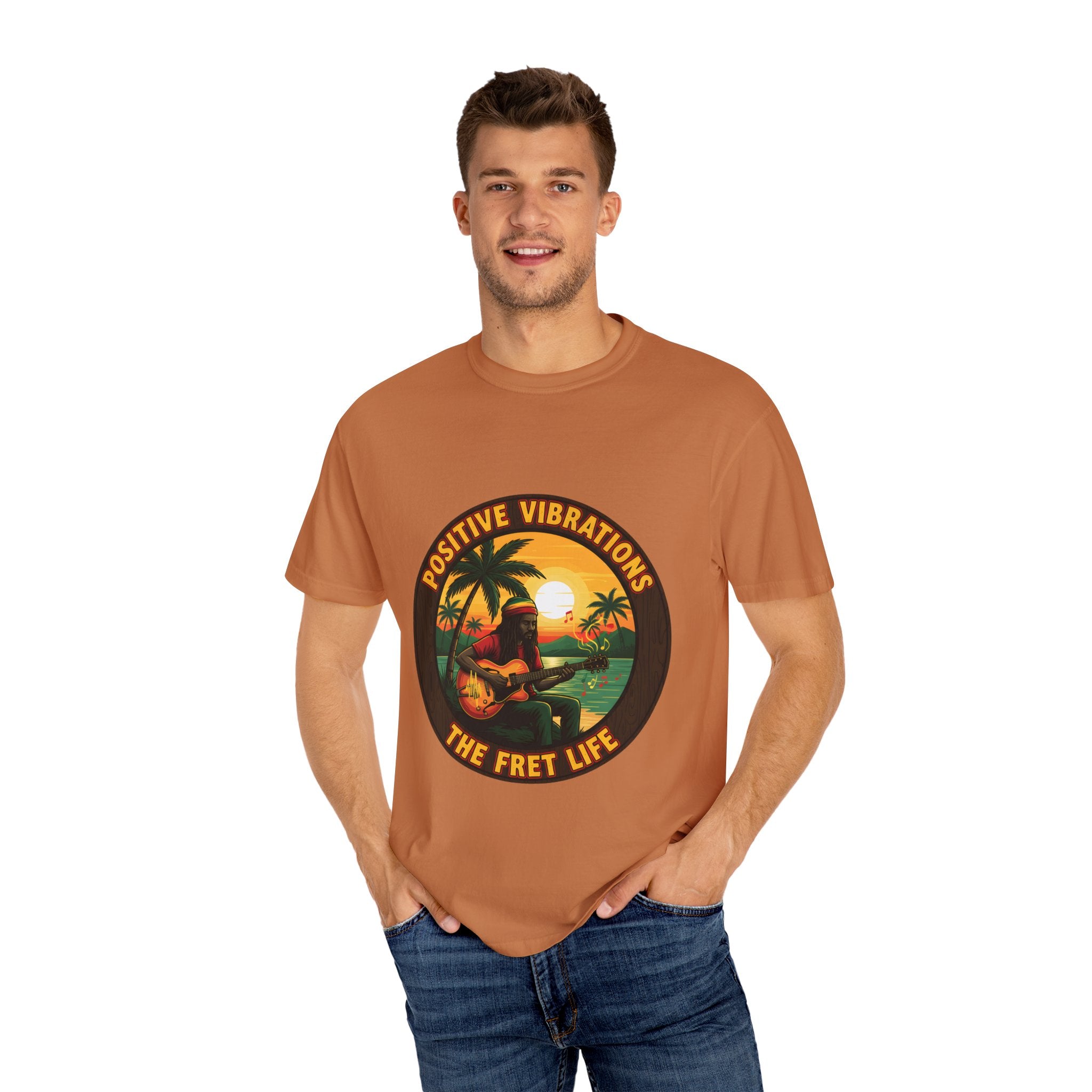 Positive Vibrations - The Fret Life Reggae Tee