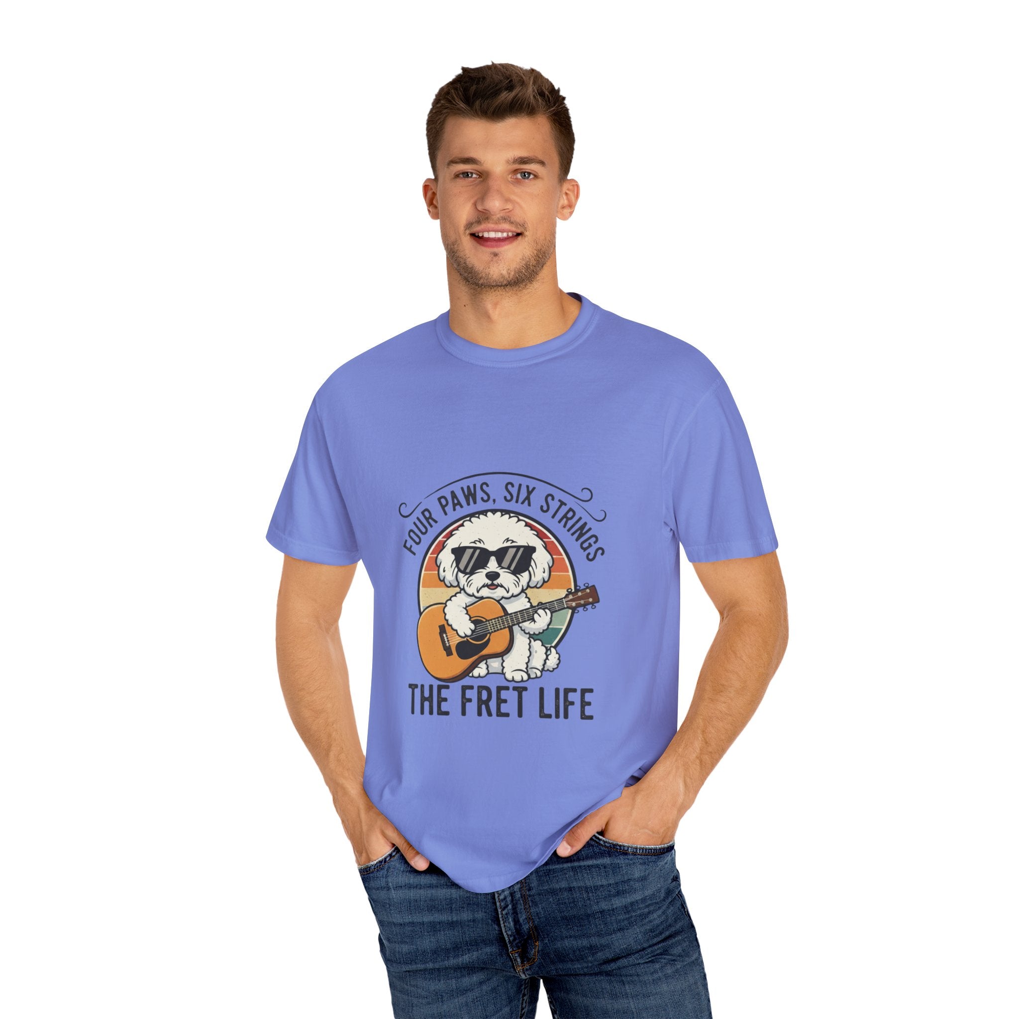 Four Paws, Six Strings: The Dog House Blues Tee
