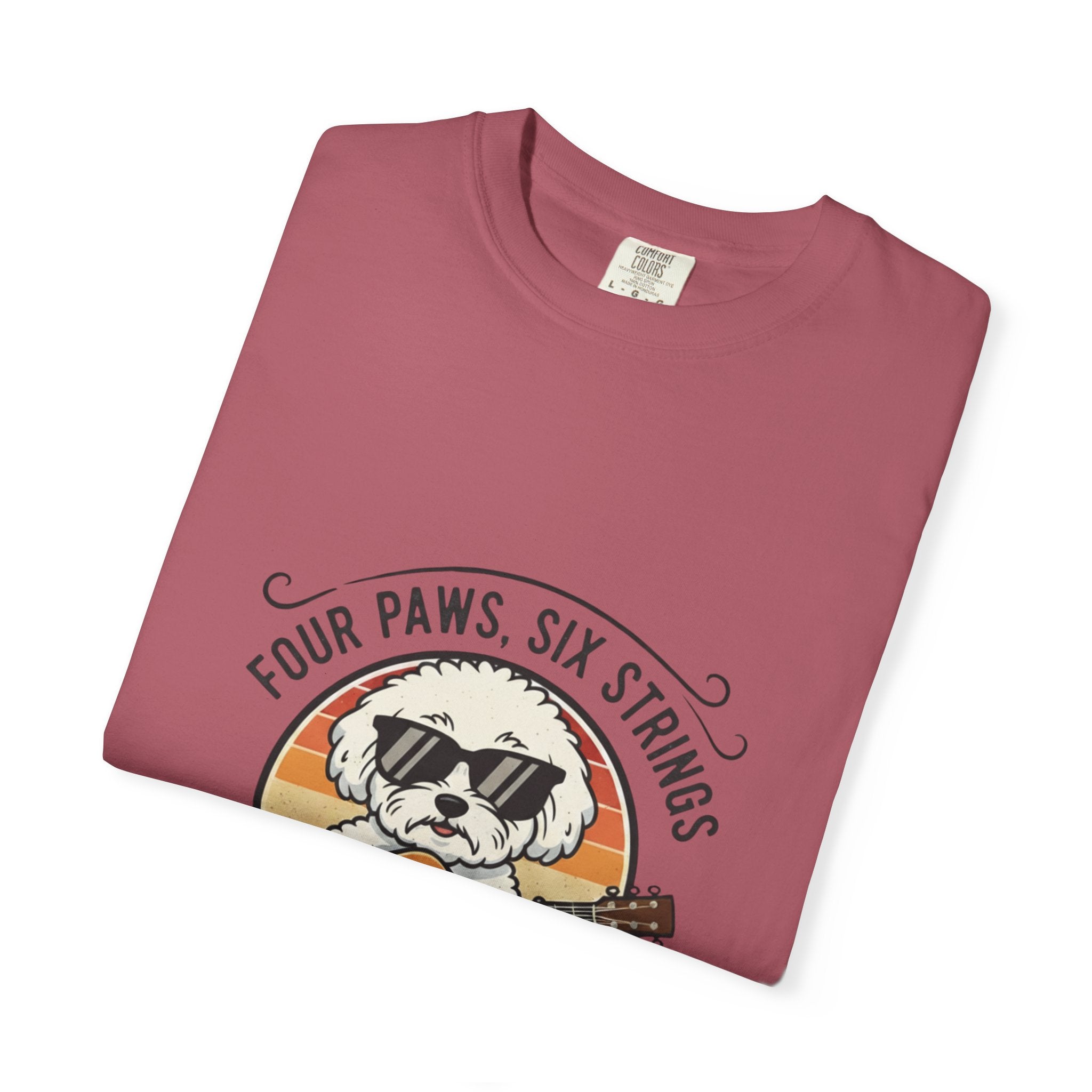 Four Paws, Six Strings: The Dog House Blues Tee