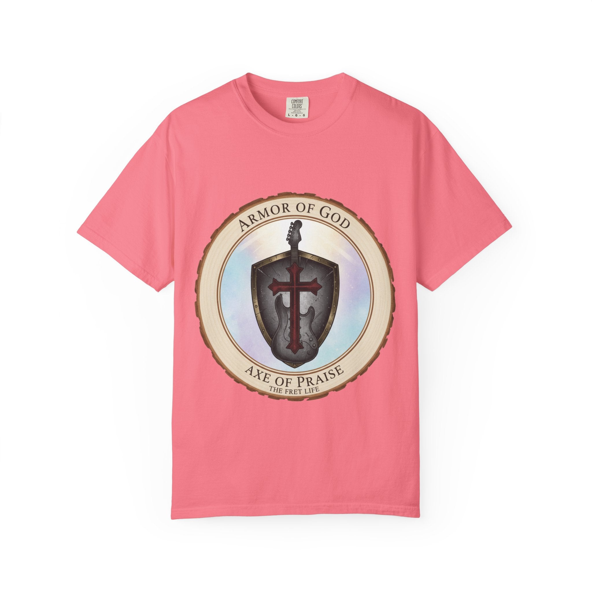 Armor of God T-Shirt | Ephesians 6 Christian Guitarist Tee