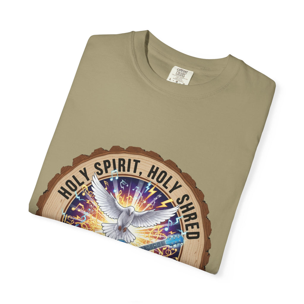 Holy Spirit Holy Shred T-Shirt | Christian Guitar Worship Tee