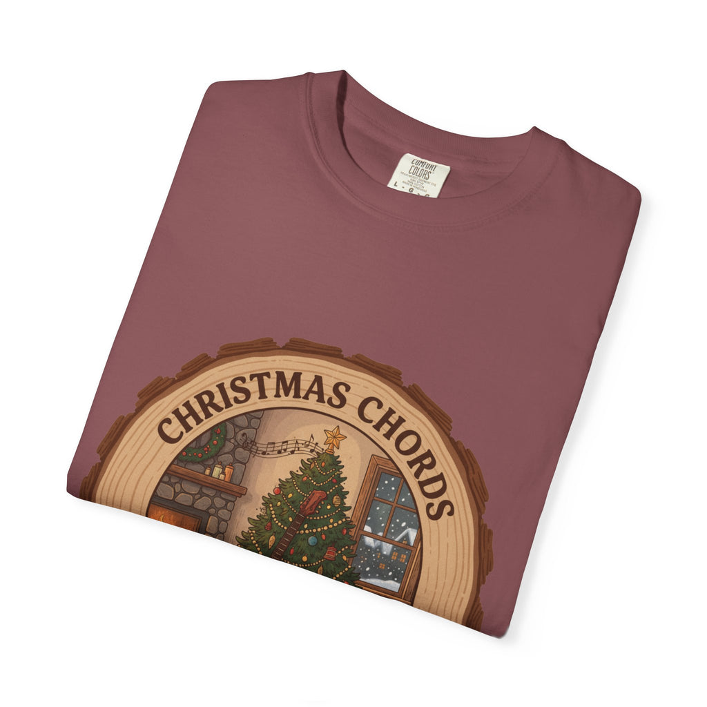 Christmas Chords T-Shirt | Holiday Music Guitar Tee