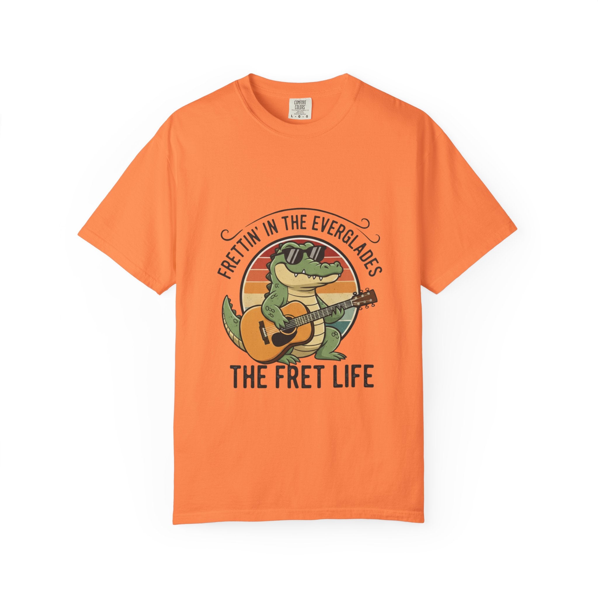 Frettin' in the Everglades: The Gator Guitarist Tee