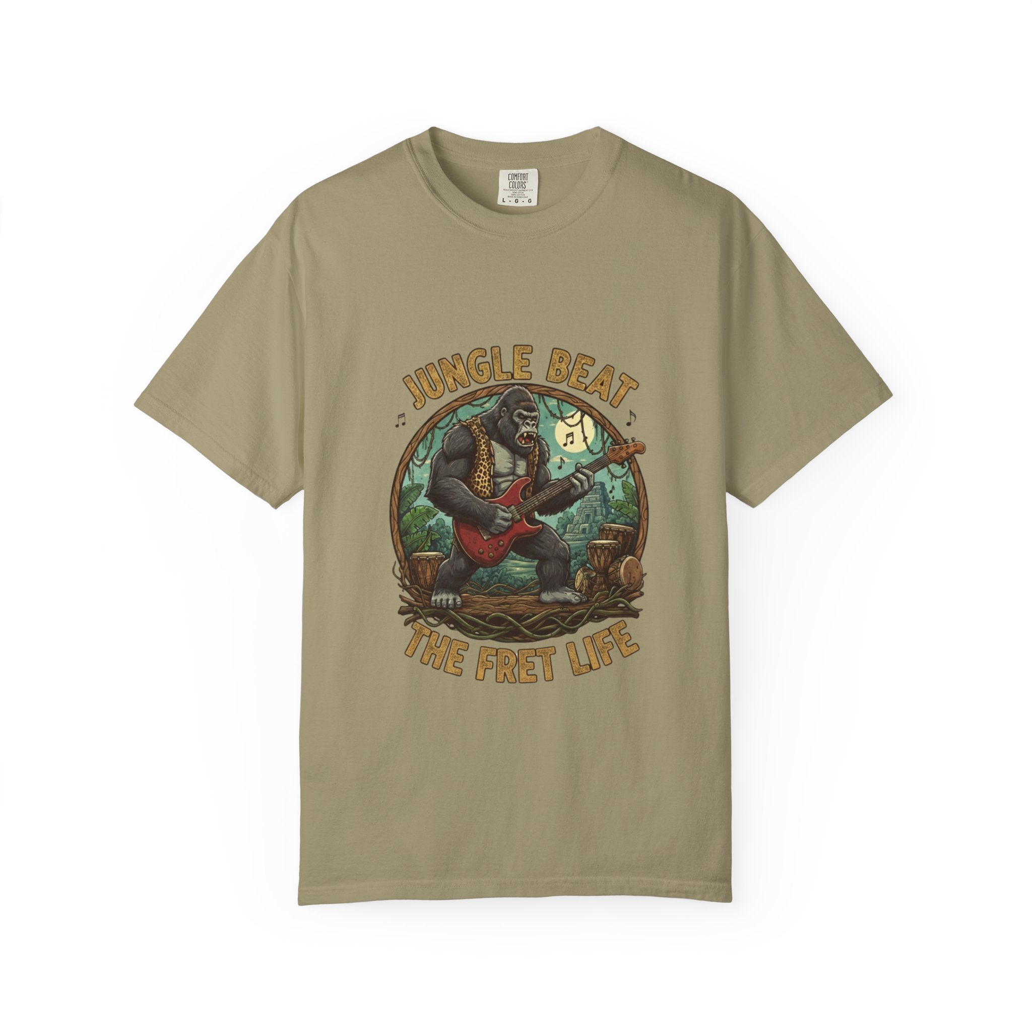 Jungle Beat: The Gorilla Guitarist Tee