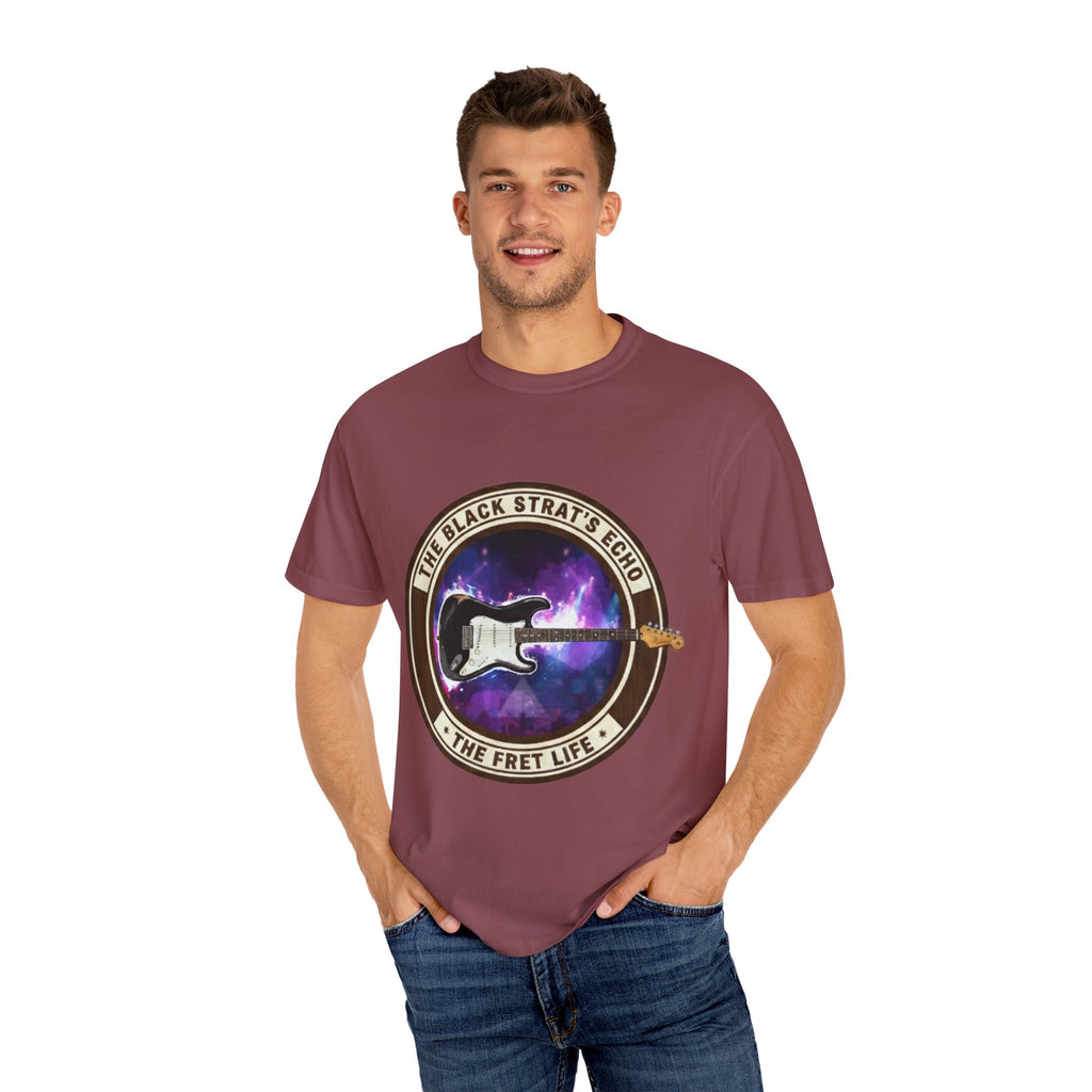 The Black Strat T-Shirt | David Gilmour Pink Floyd Guitar Legend Tee