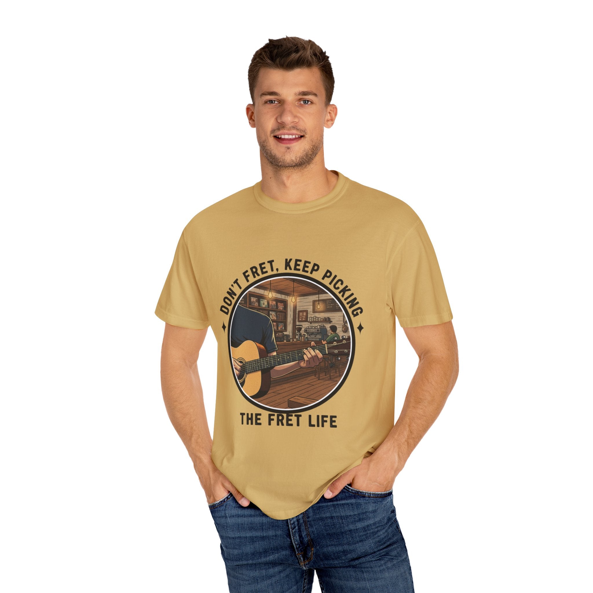 Don't Fret, Keep Picking: Guitar T-Shirt