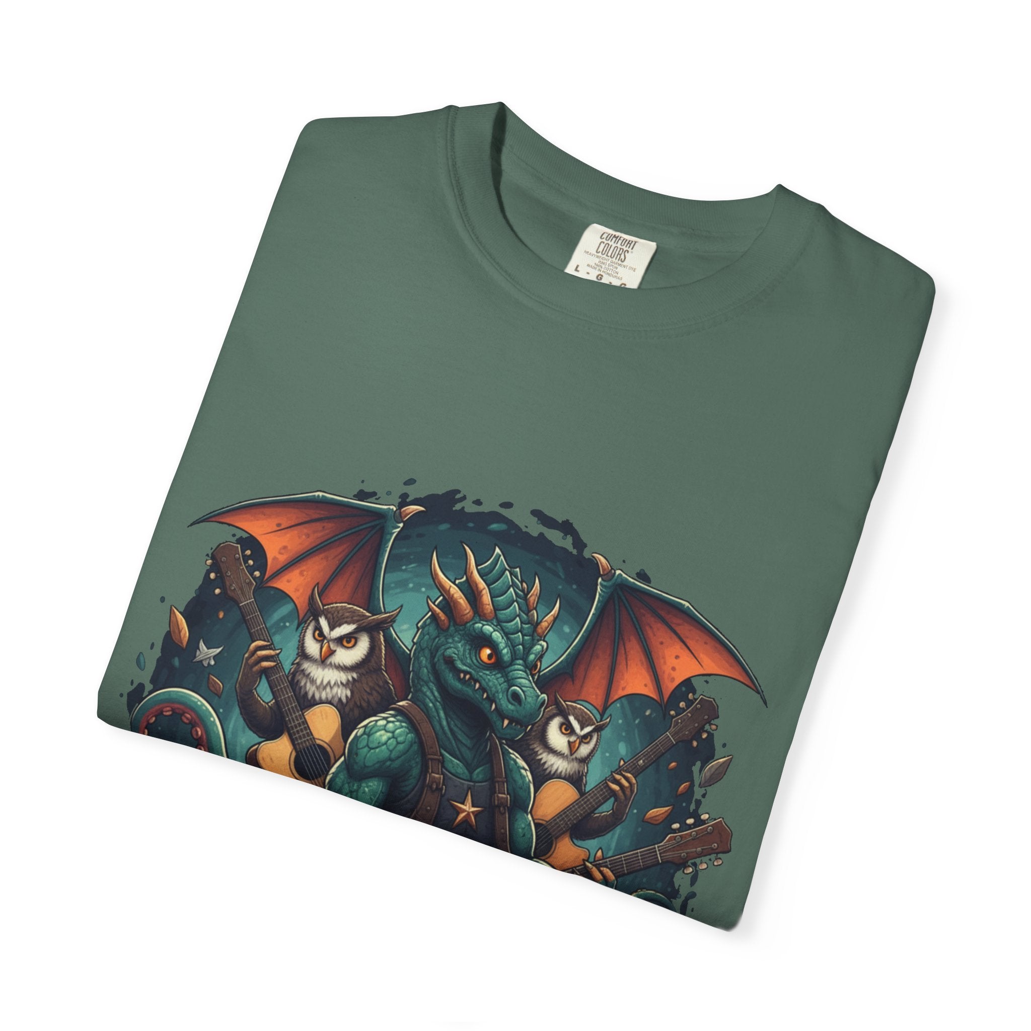 Dragon's Chord: Epic Guitar Tee