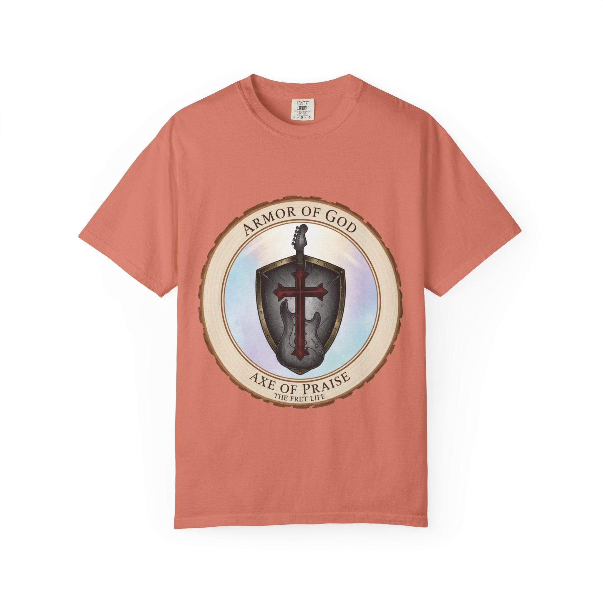 Armor of God T-Shirt | Ephesians 6 Christian Guitarist Tee