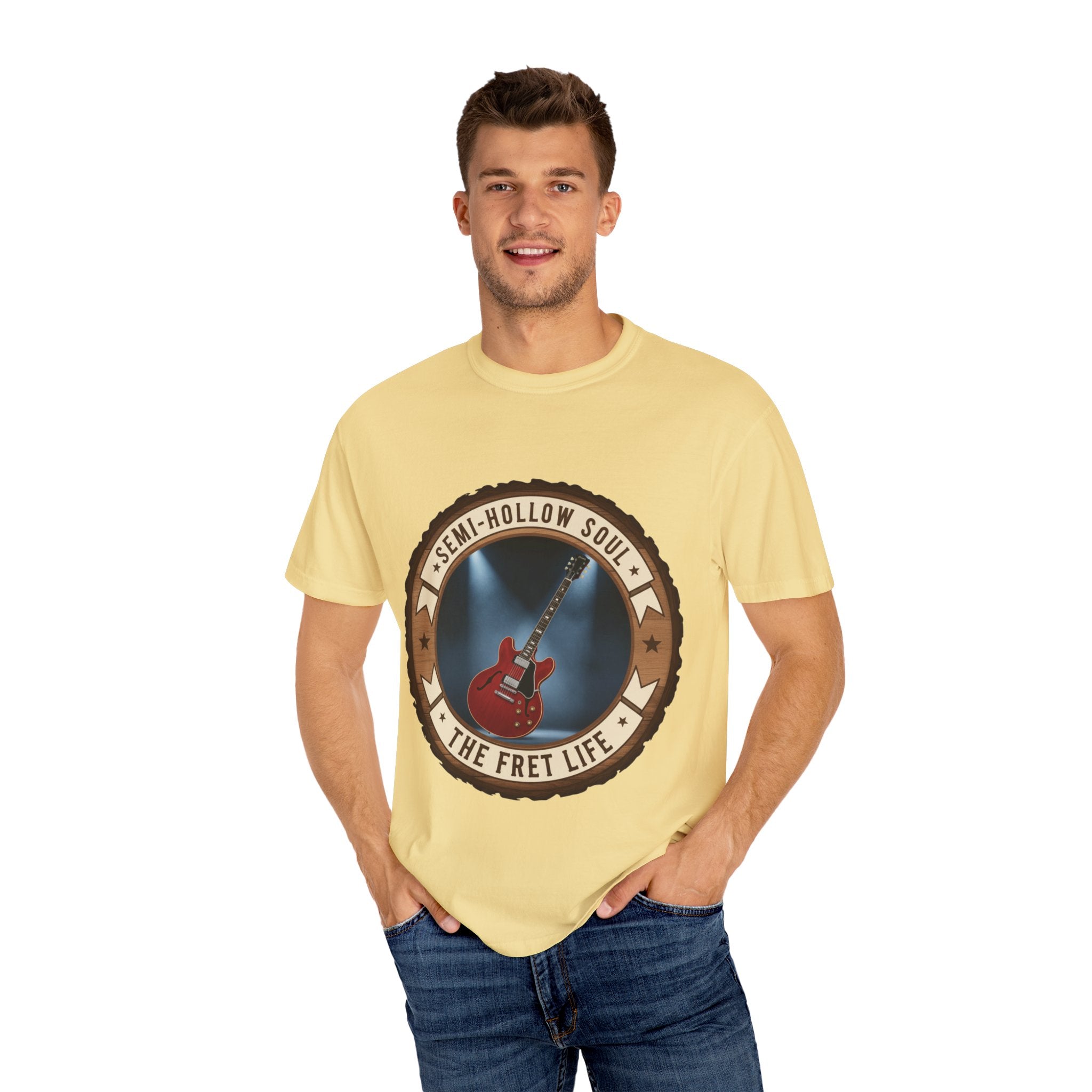 Semi-Hollow Soul Tee | Gibson ES-335 Blues Jazz Guitar Shirt