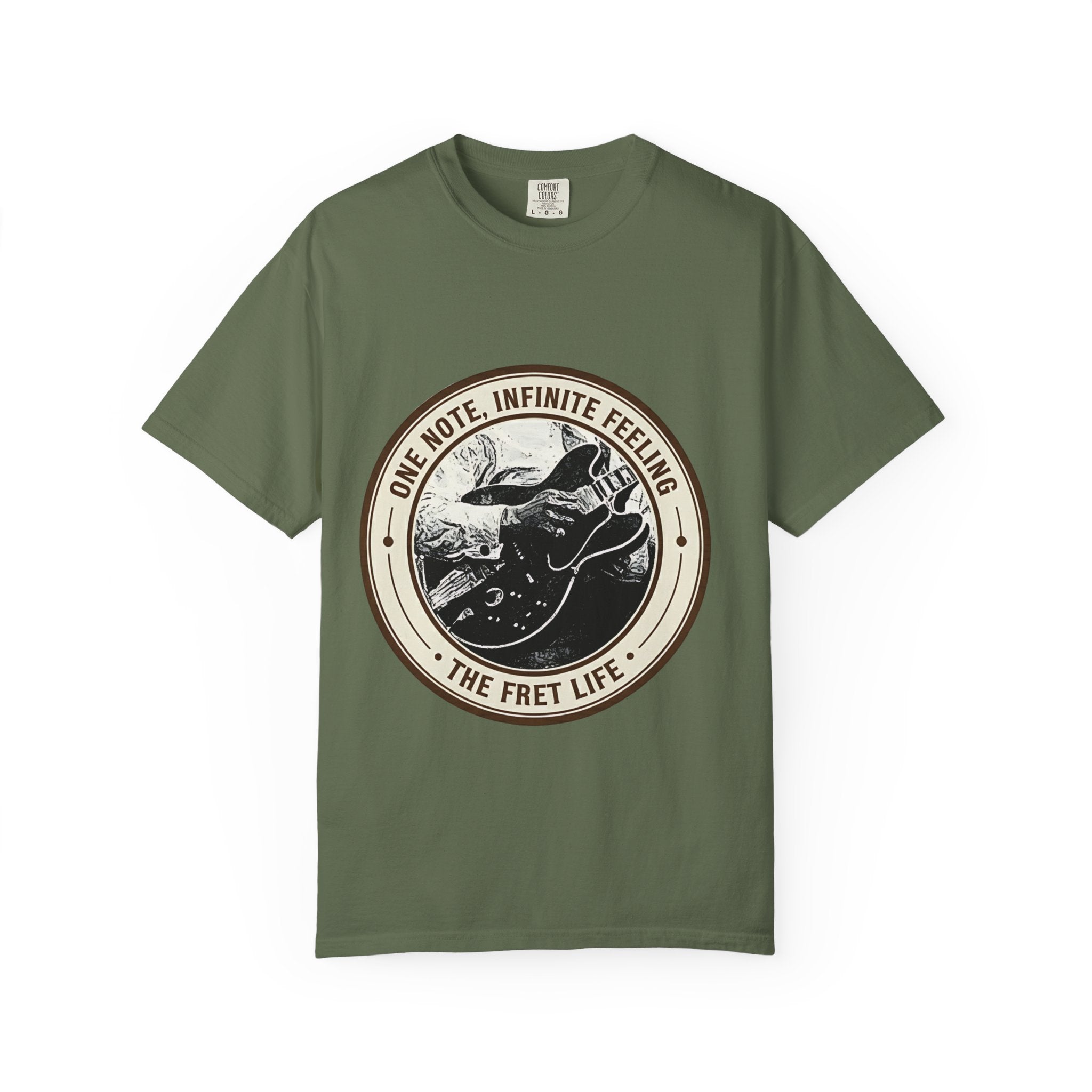 Lucille Blues T-Shirt | BBK's ES-355 Guitar Fan Tee