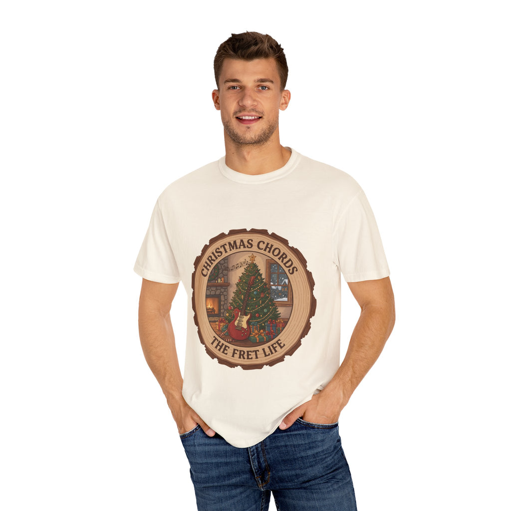Christmas Chords T-Shirt | Holiday Music Guitar Tee