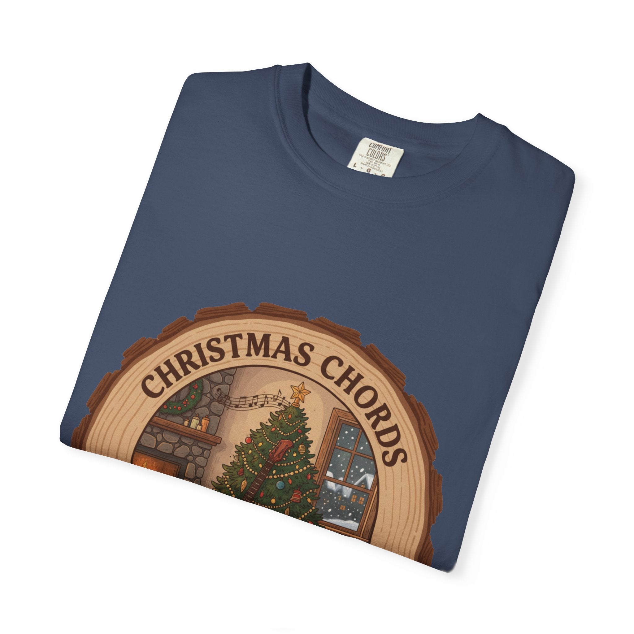 Christmas Chords T-Shirt | Holiday Music Guitar Tee