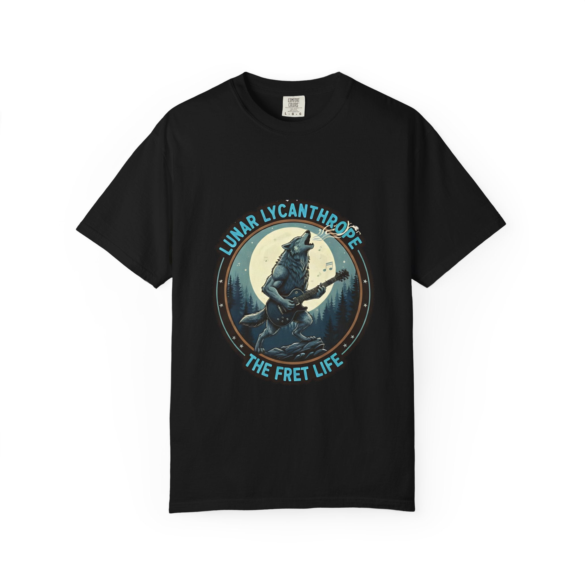 Lunar Lycanthrope: Full Moon Fret Life Tee