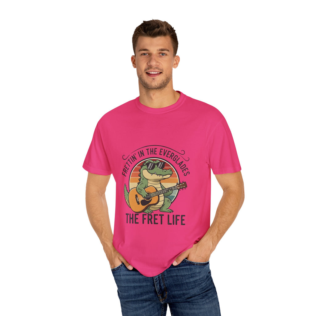 Frettin' in the Everglades: The Gator Guitarist Tee