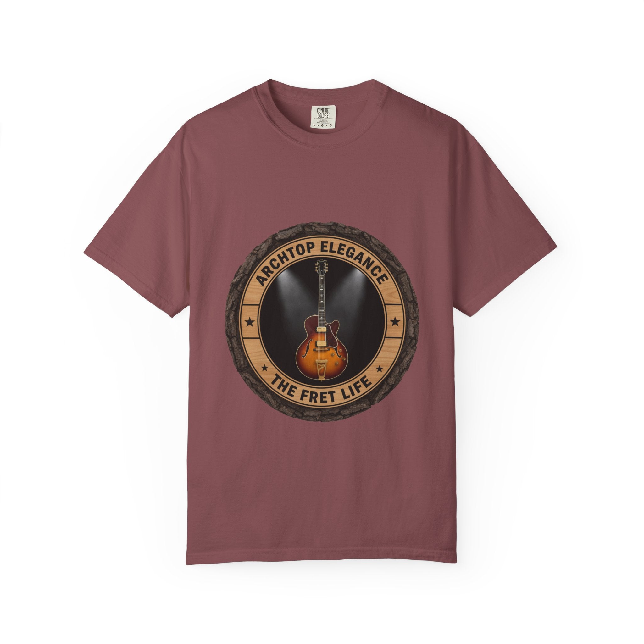 Archtop Elegance Tee | Jazz Guitar Big Band Blues Fan Shirt