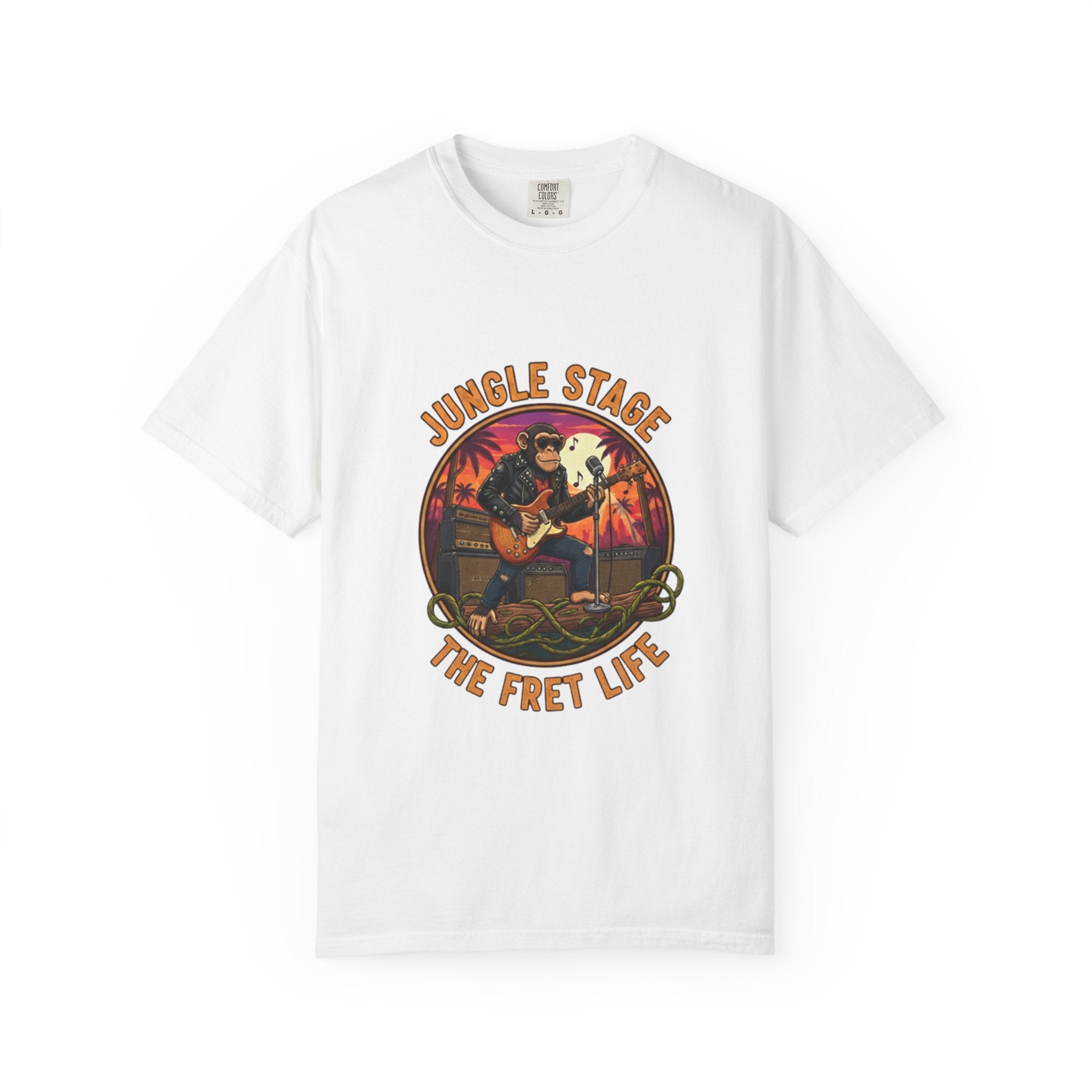 Jungle Stage: Primate Riffs Fret Life Tee