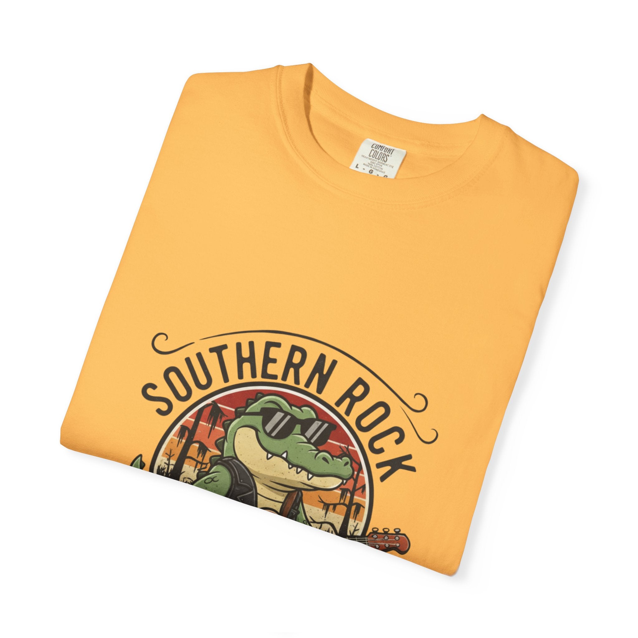 Southern Rock Gator: The Fret Life Swamp Jam Tee