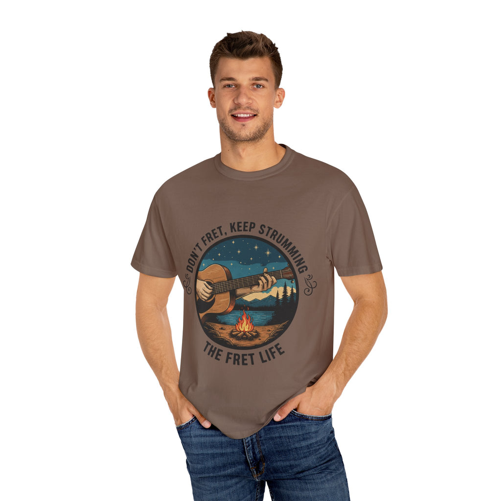 Don't Fret, Keep Strumming: Campfire Tee