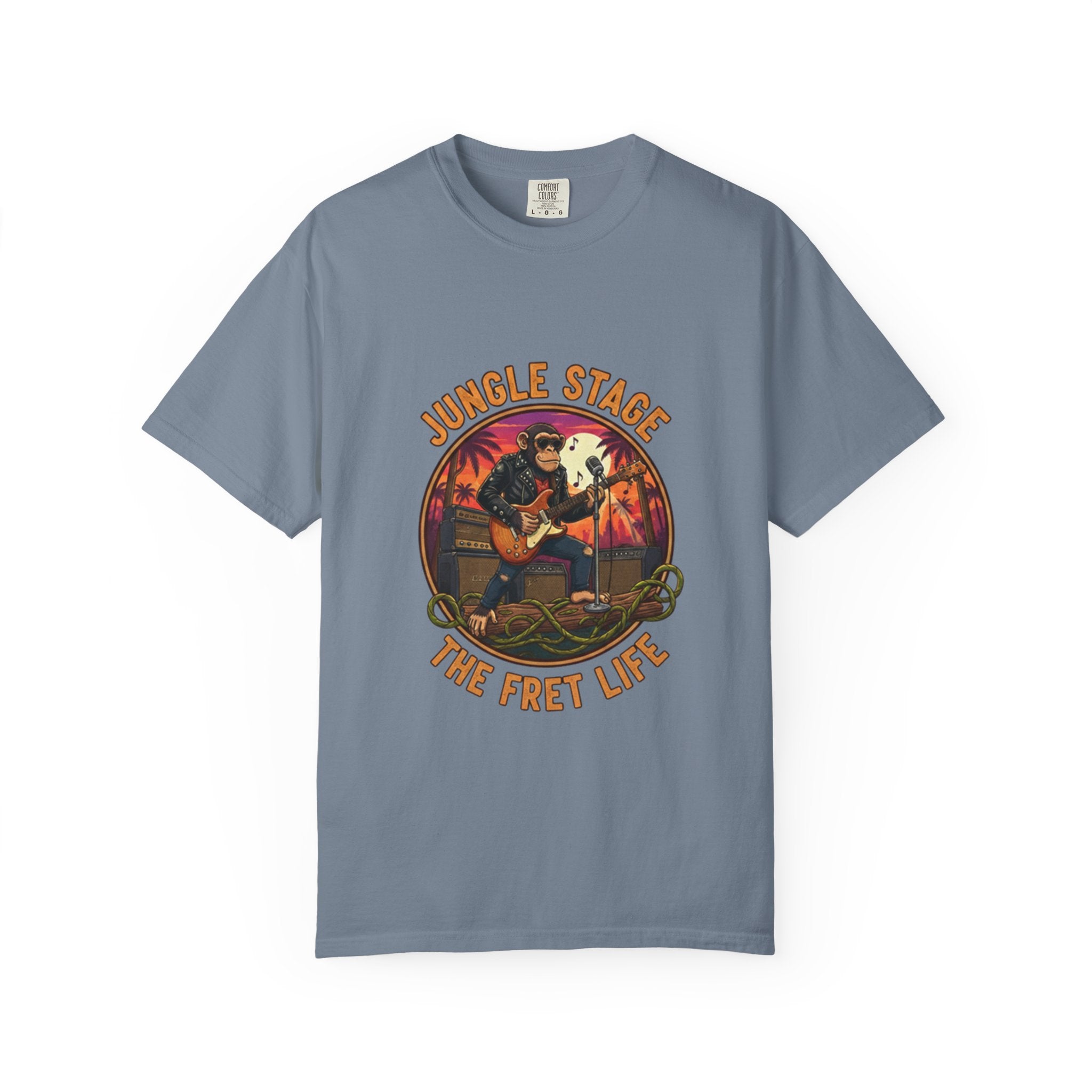 Jungle Stage: Primate Riffs Fret Life Tee