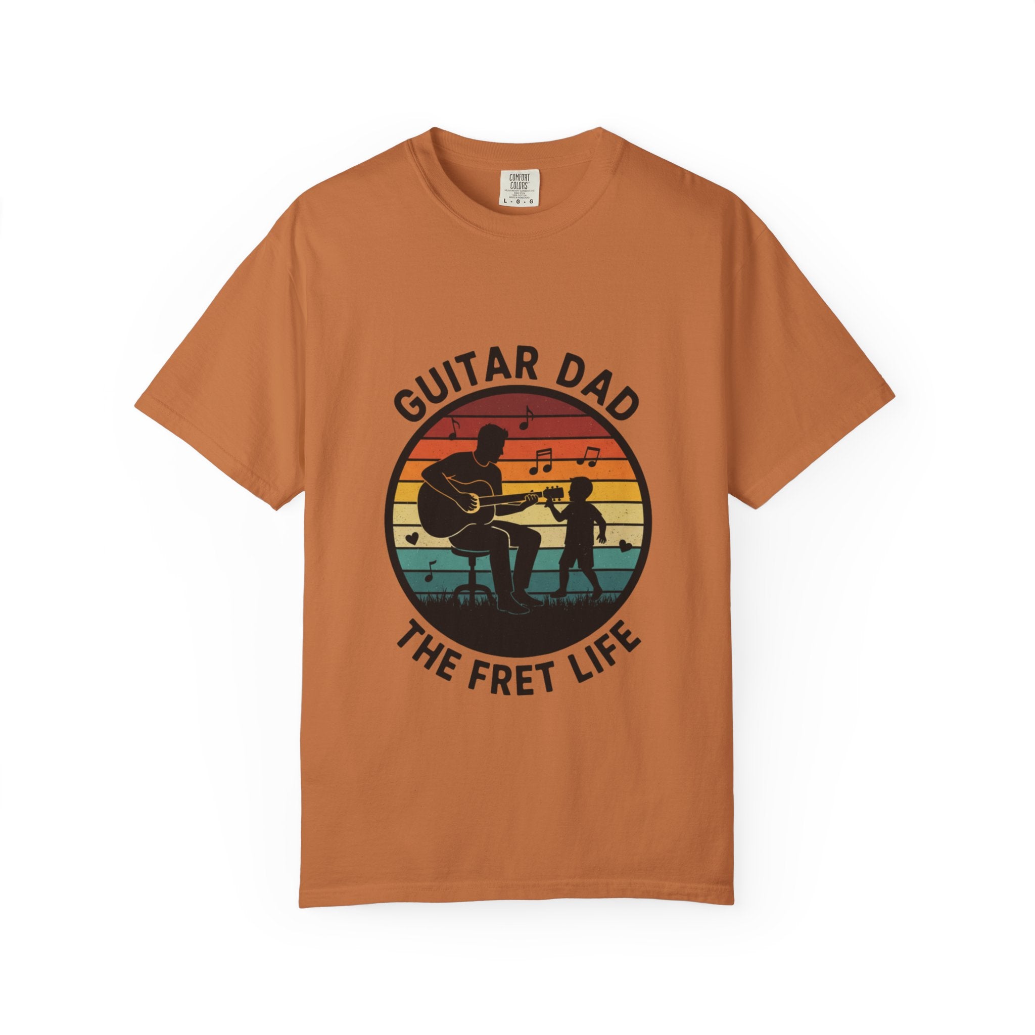 Guitar Dad: The Fret Life Silhouetted Tee