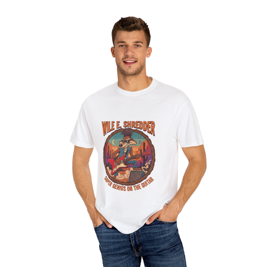 Wile E Shredder Desert Guitar - Graphic T-Shirt