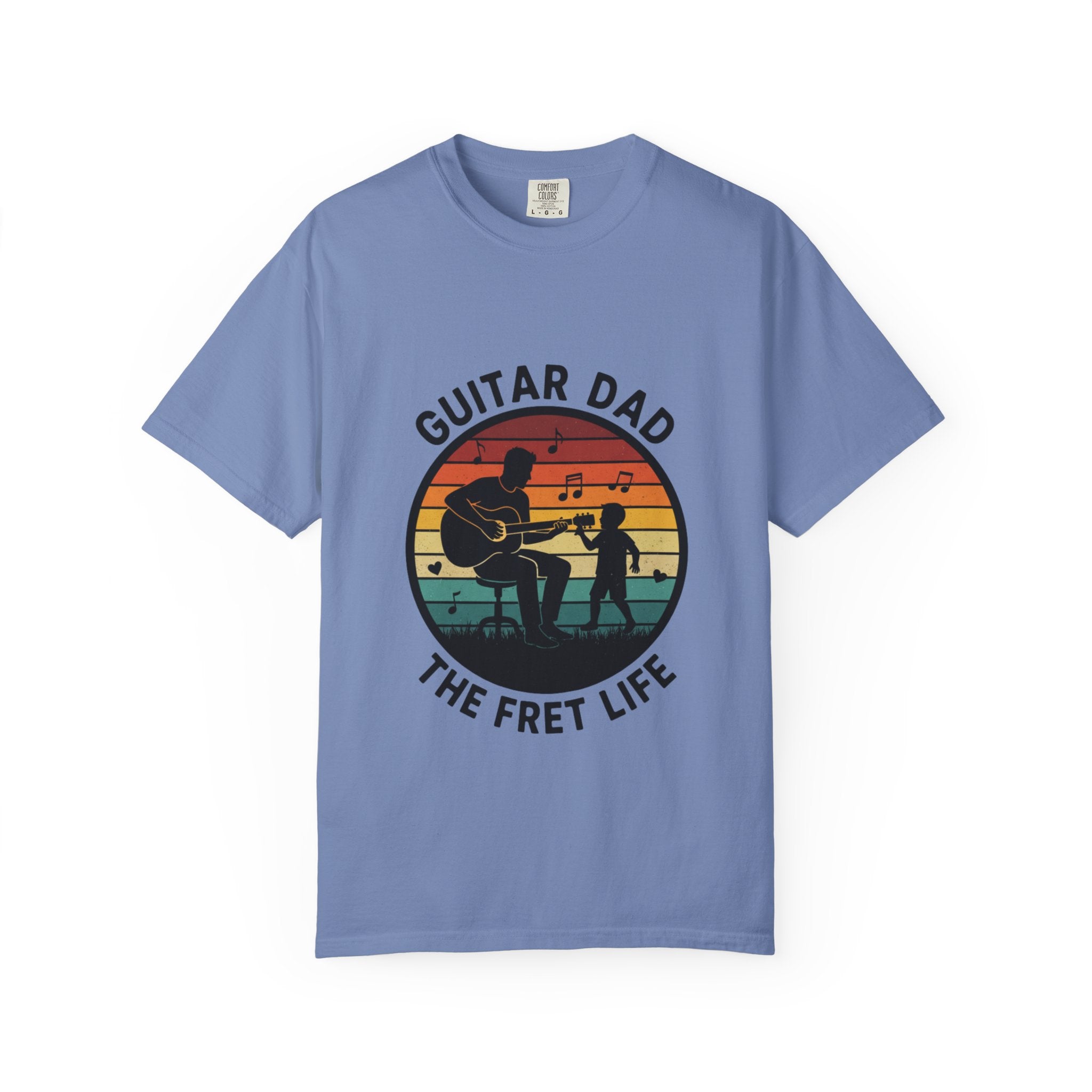 Guitar Dad: The Fret Life Silhouetted Tee